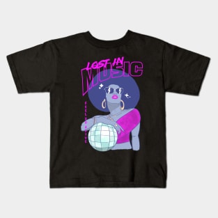 Lost In Music Kids T-Shirt